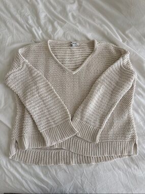 Madewell V-Neck Knit Sweater